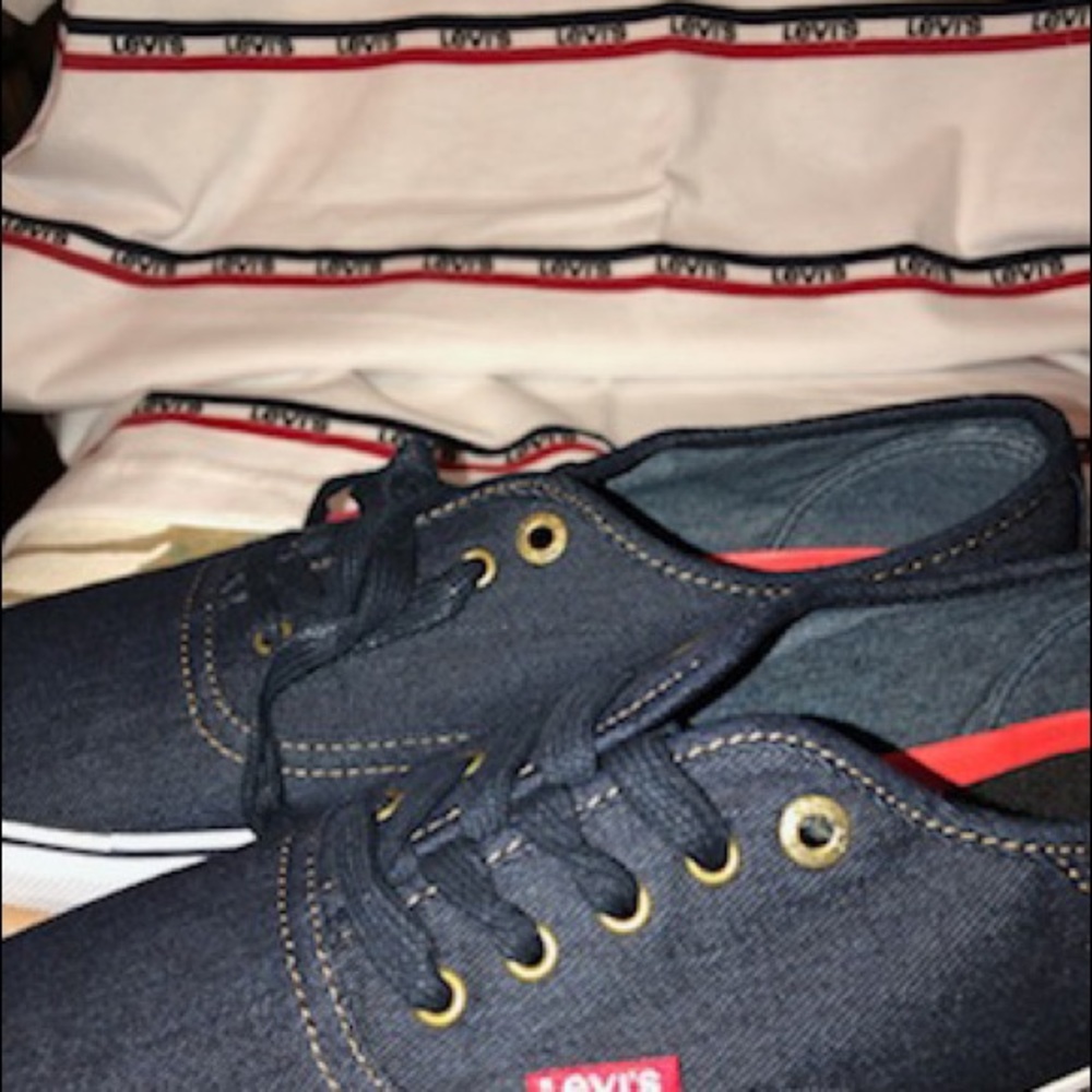 Levi shirt and shoes